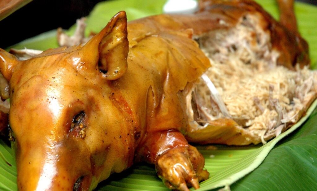 Lechon Stuffed with Delicious Fillings